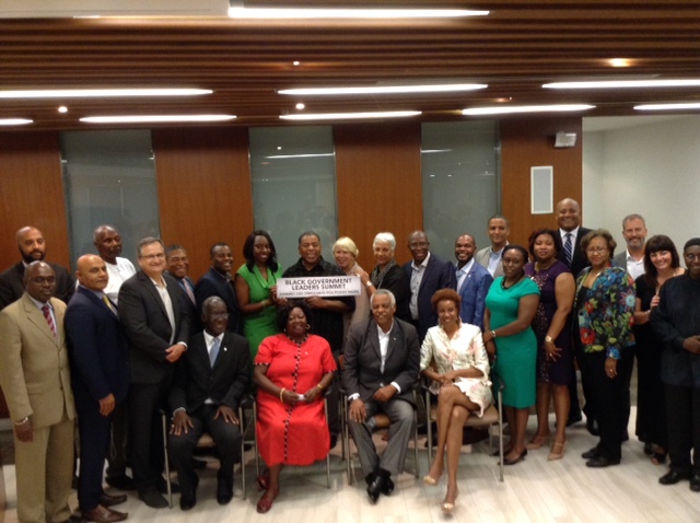 JA with Black government reps